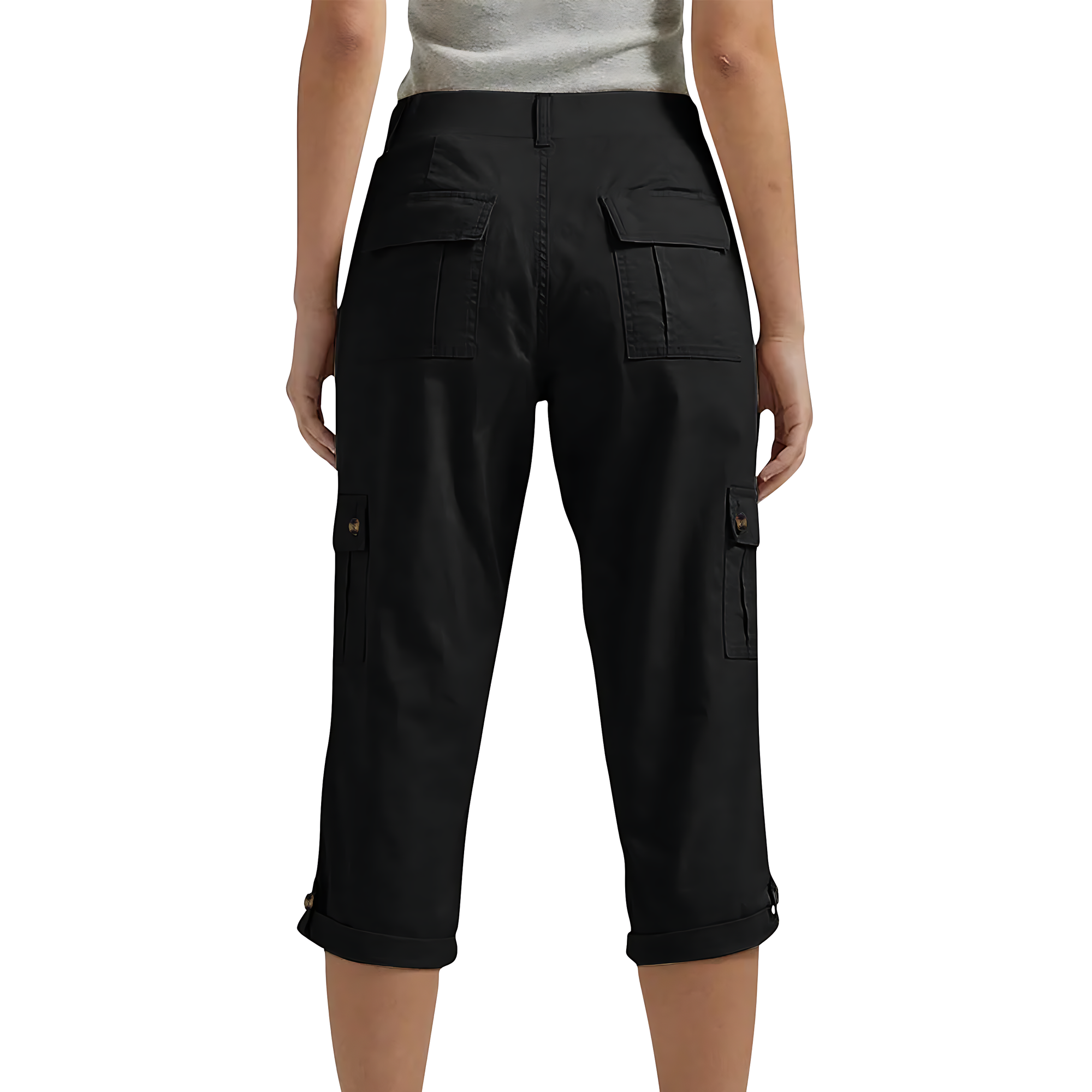 3/4 length combat trousers ladies