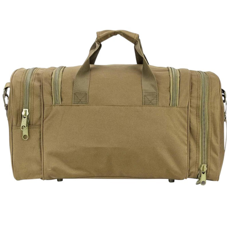 55l Khaki duffle bag