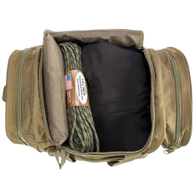 55l Khaki duffle bag