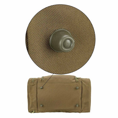 55l Khaki duffle bag