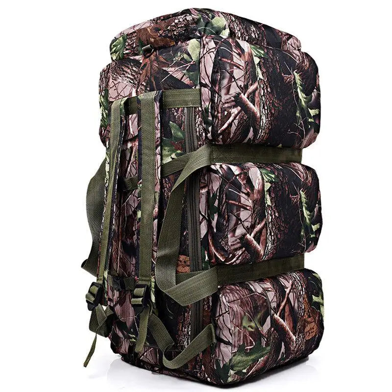 90L Military Duffle Bag Backpack