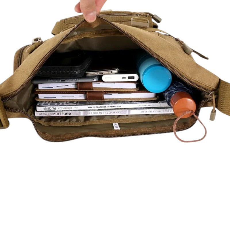 Adventure mens shoulder bag