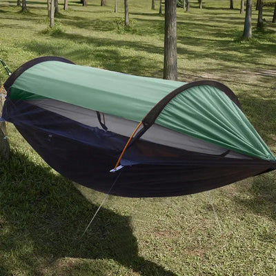 All weather hammock tent