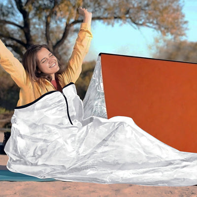 Antibacterial sleeping bag liner