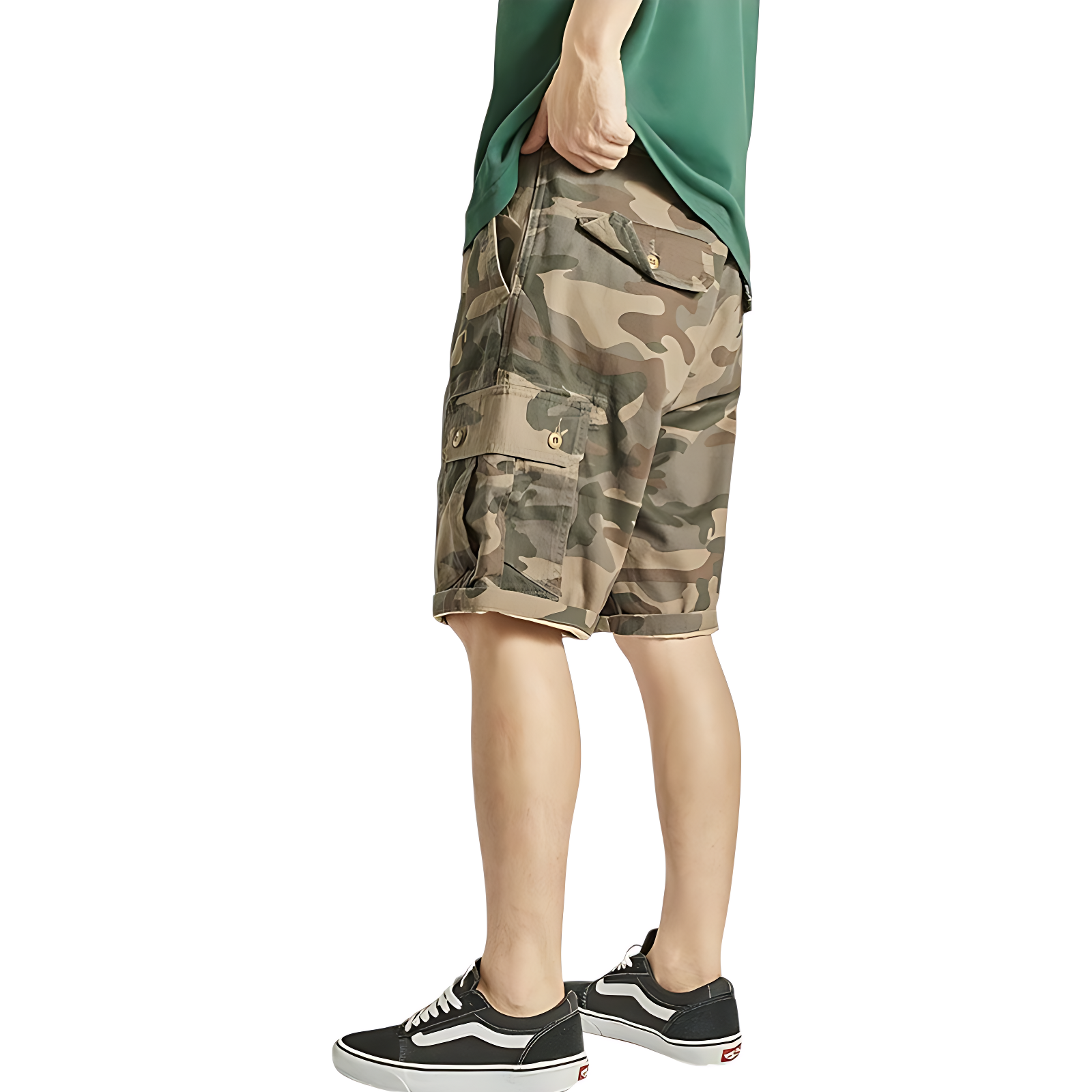 Army camo shorts