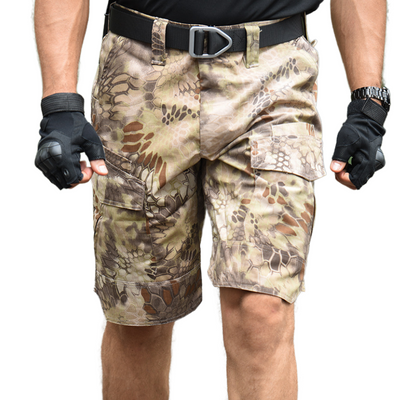 US army camo shorts