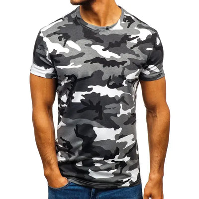 Army Camo T Shirt Mens