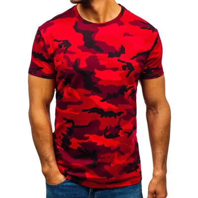 Army Camo T Shirt Mens