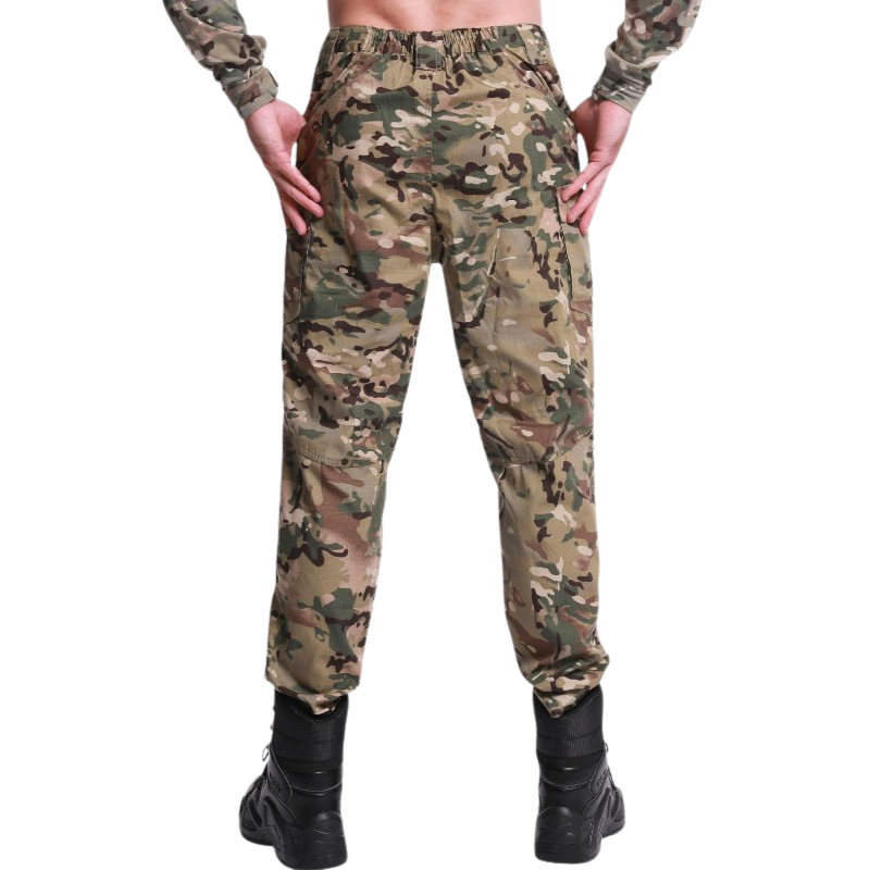 Army camouflage trousers
