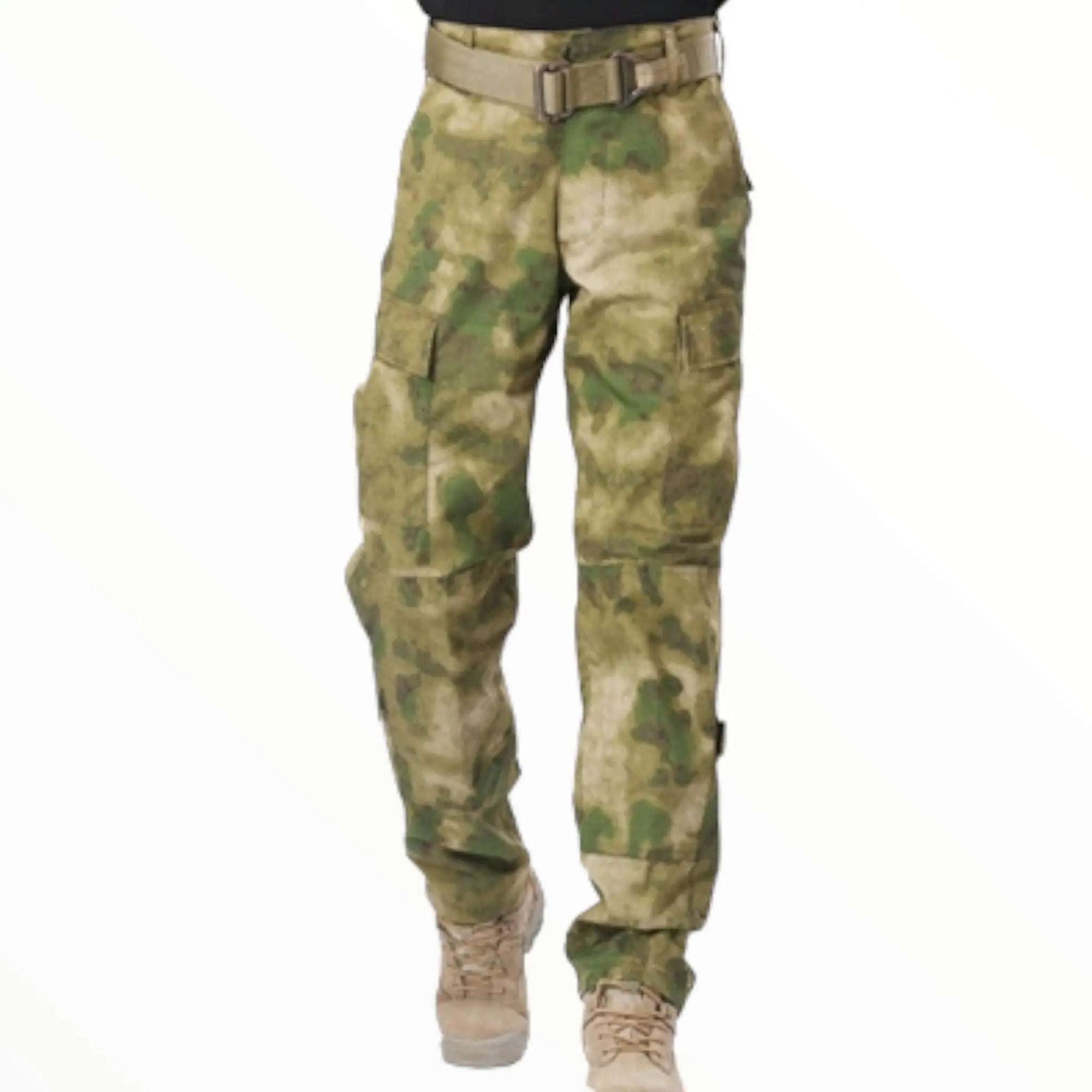 Army cargo camo combat military trousers