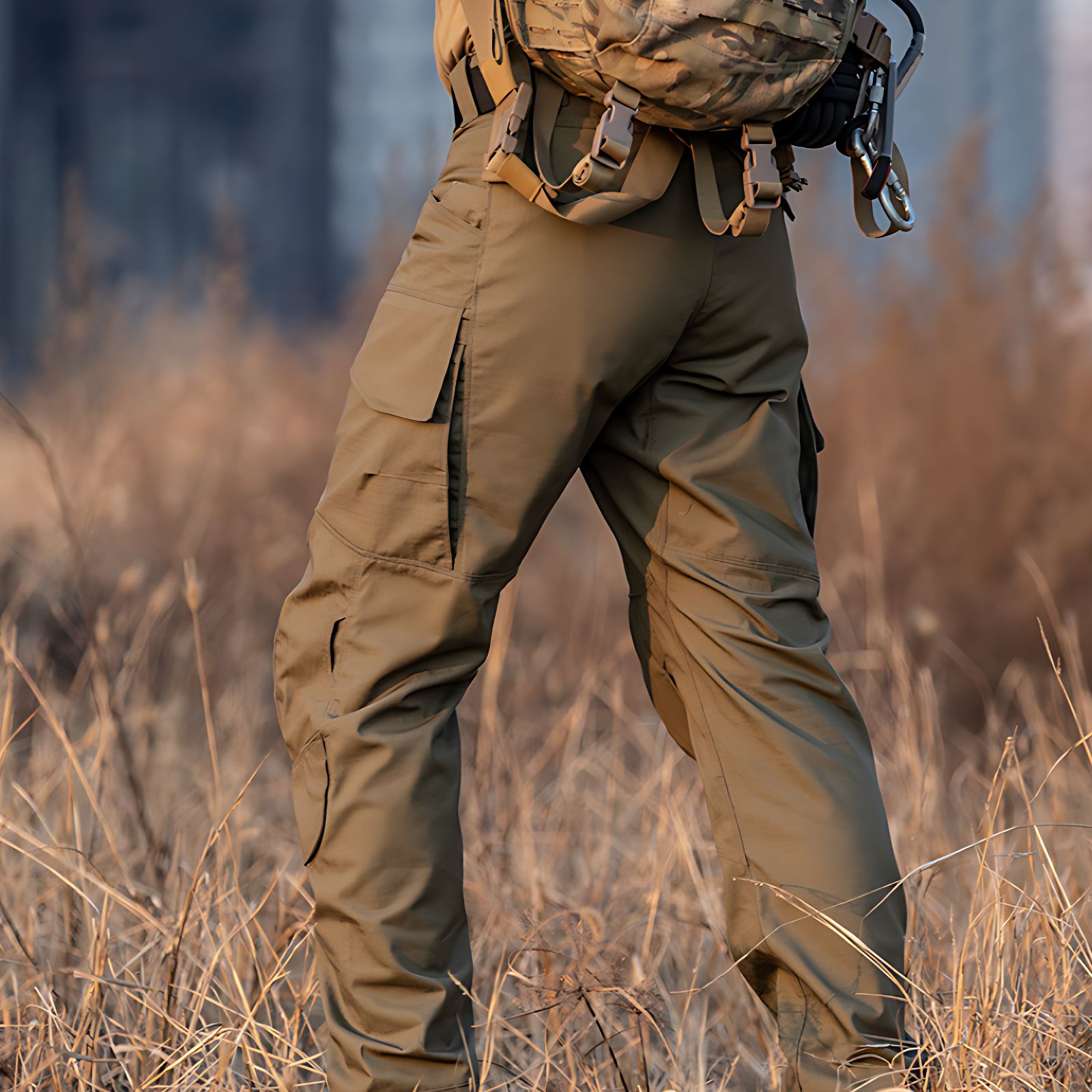 Army cargo camo combat military trousers pants