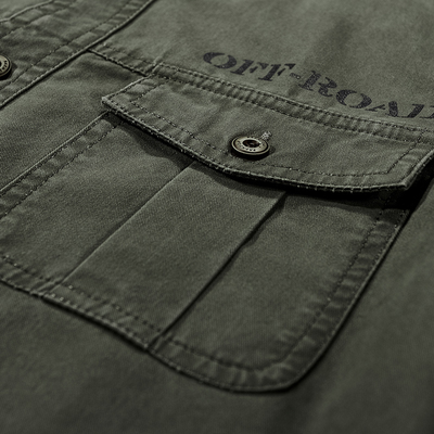 Army cargo short sleeve shirt