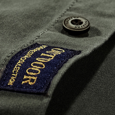 Army cargo short sleeve shirt