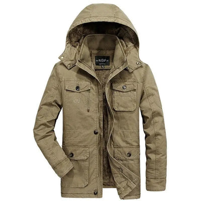 Army Green Hooded Parka