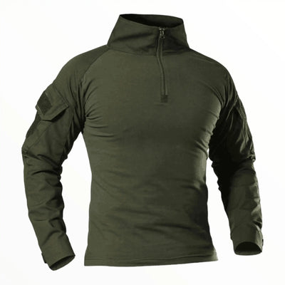 Army Green Long Sleeve T shirt