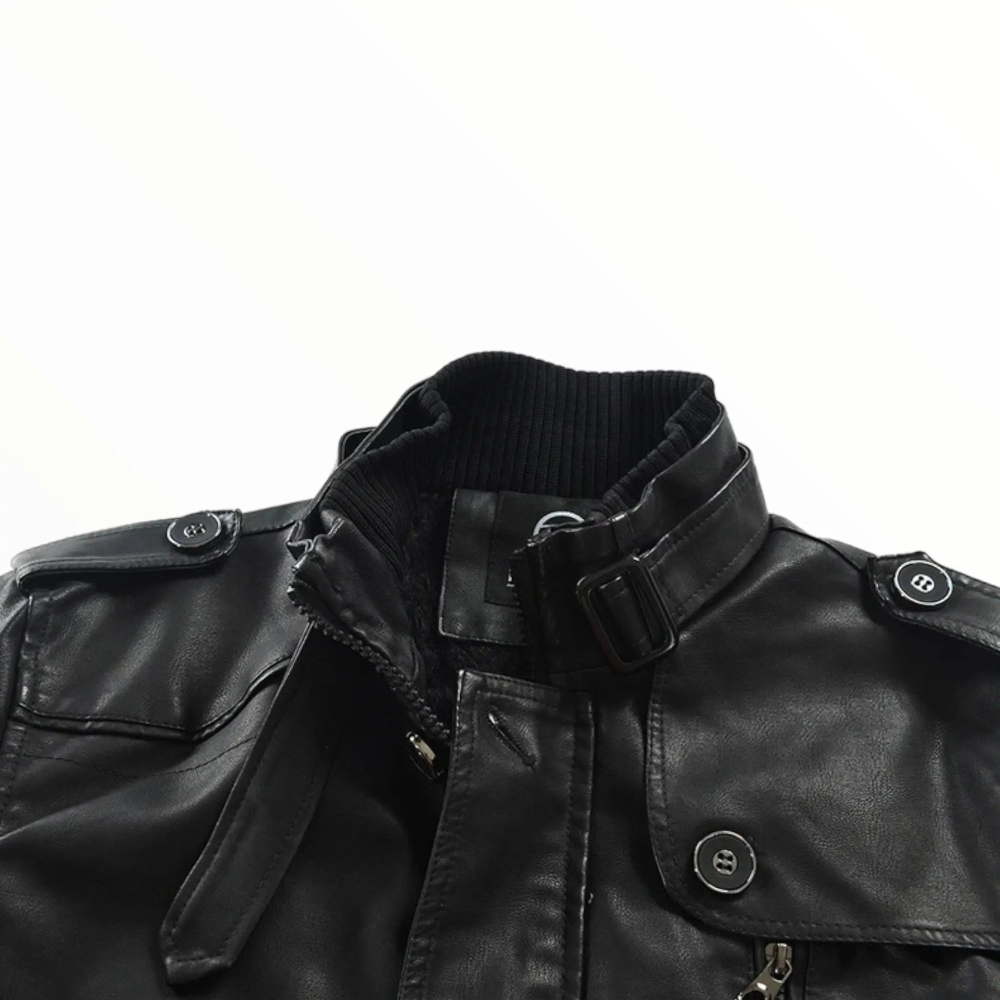 Army Leather Jacket