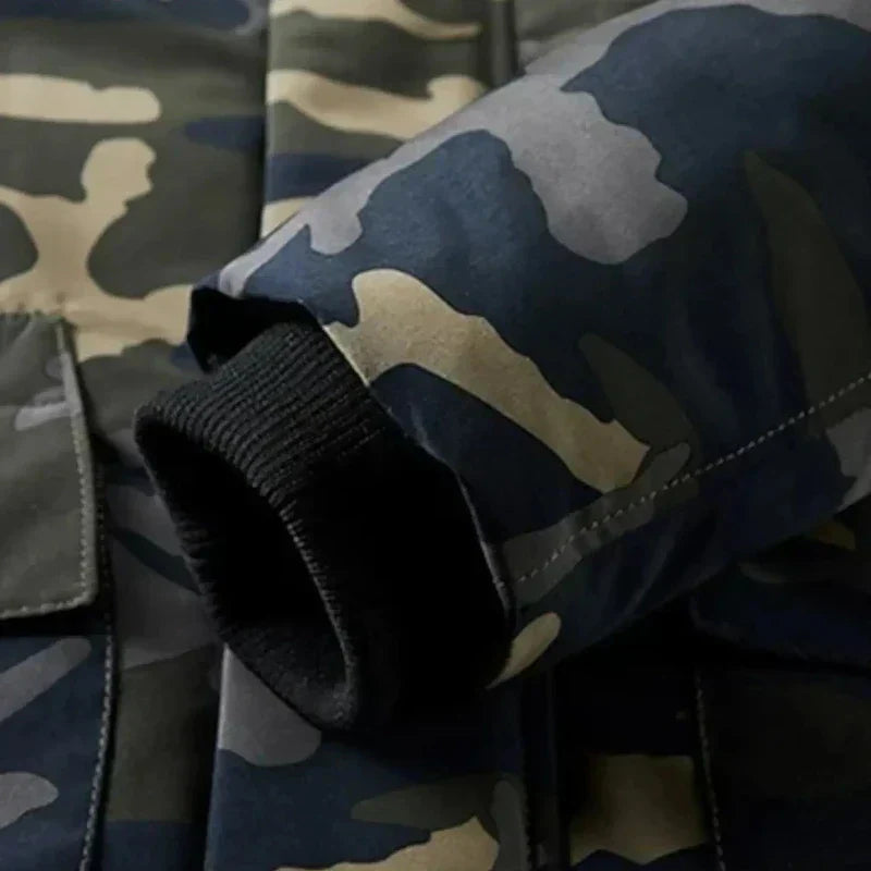 Army Parka Jacket with Fur