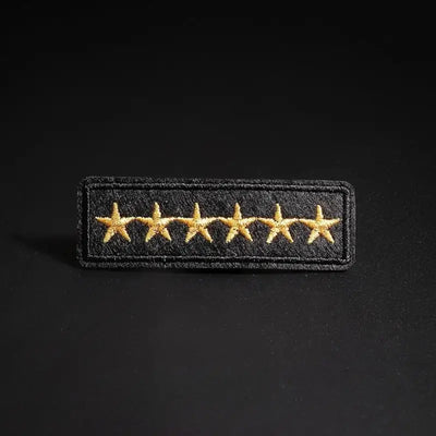 Army rank velcro patches