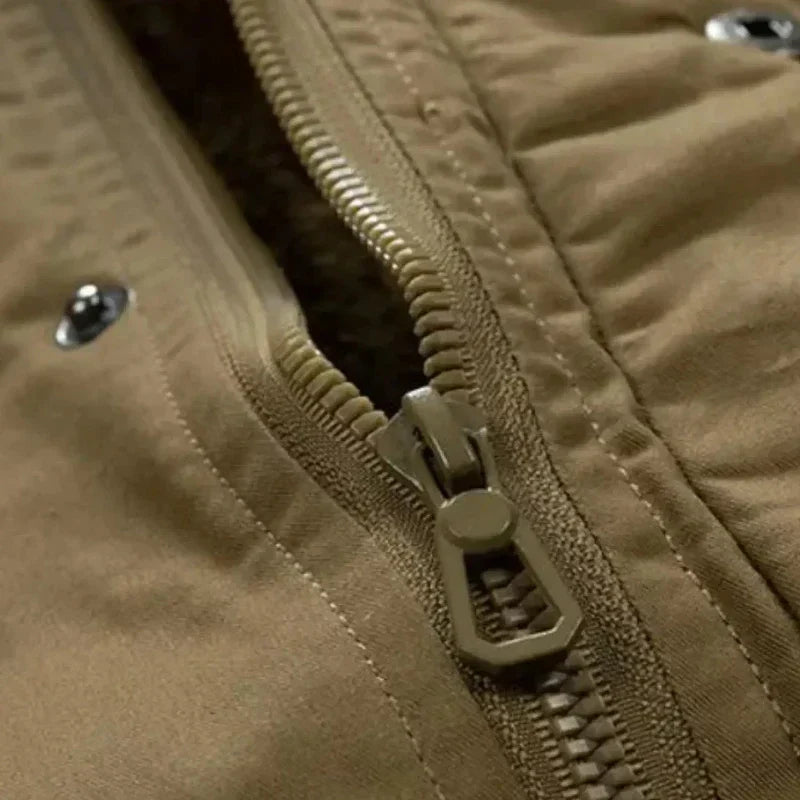 Army Style Parka Coat