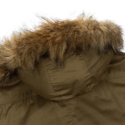 Army Style Parka Coat