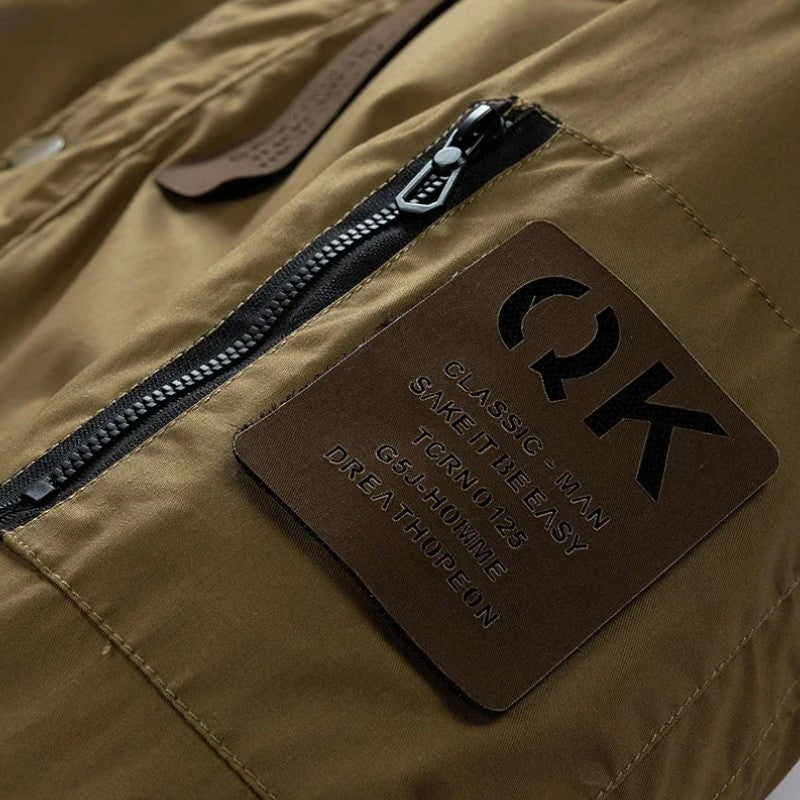 Army Style Parka Coat