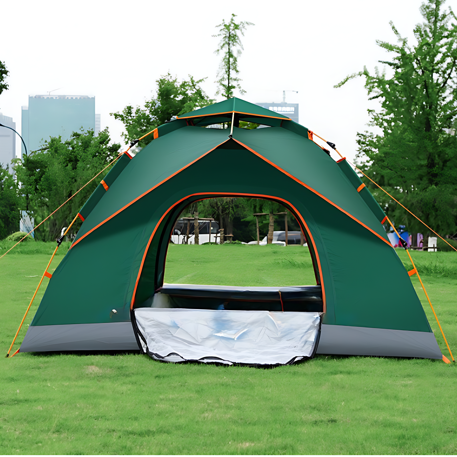 Automatic 4 man camping tent
