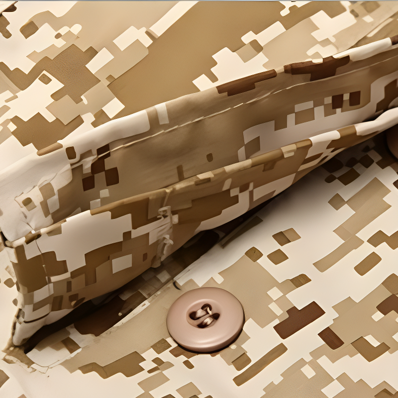 Beige camo cargo pants