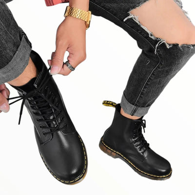 Black Combat Tactical Boots