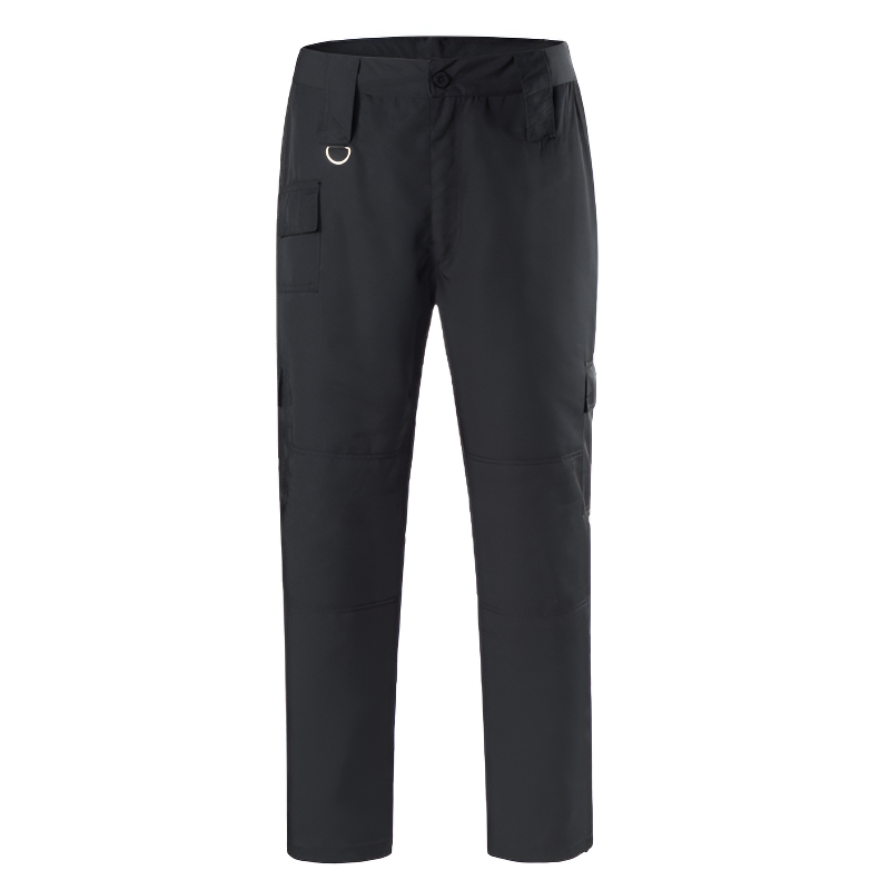 Black lightweight combat trousers
