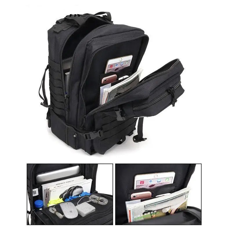 Black Military Tactical Backpack