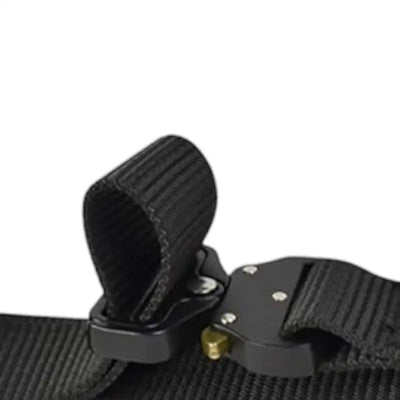 Black tactical belt