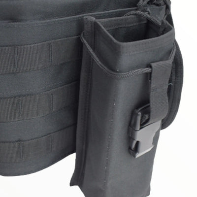 Black Tactical Molle Vest