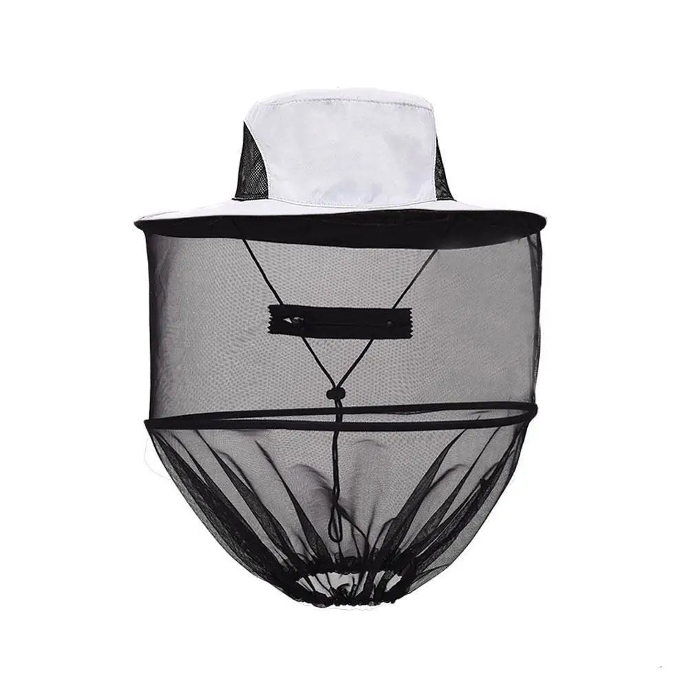 Bush hat with mosquito net