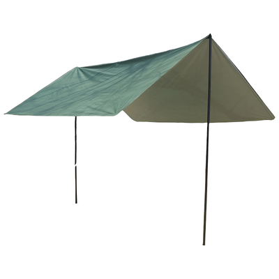 Bushcraft tarp camping