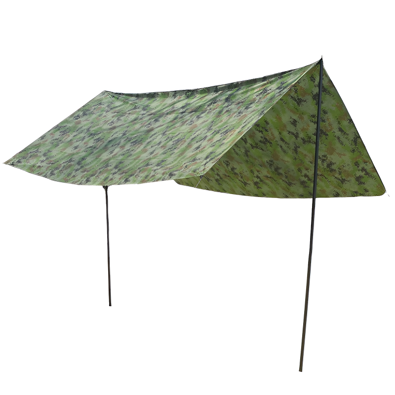 Bushcraft tarp camping