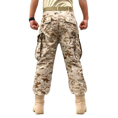camo cargo pants beige