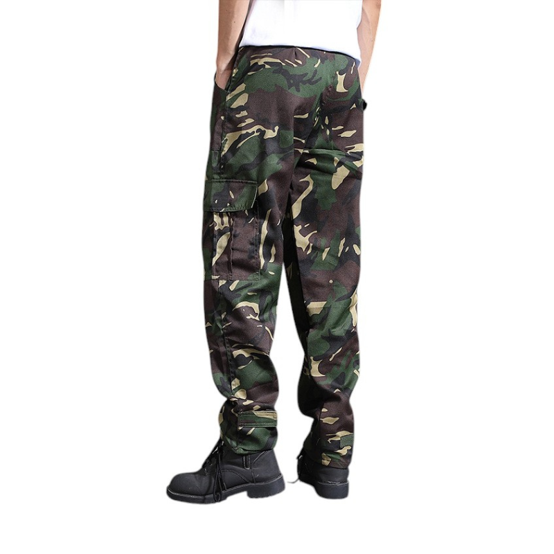 Camo cargo pants men