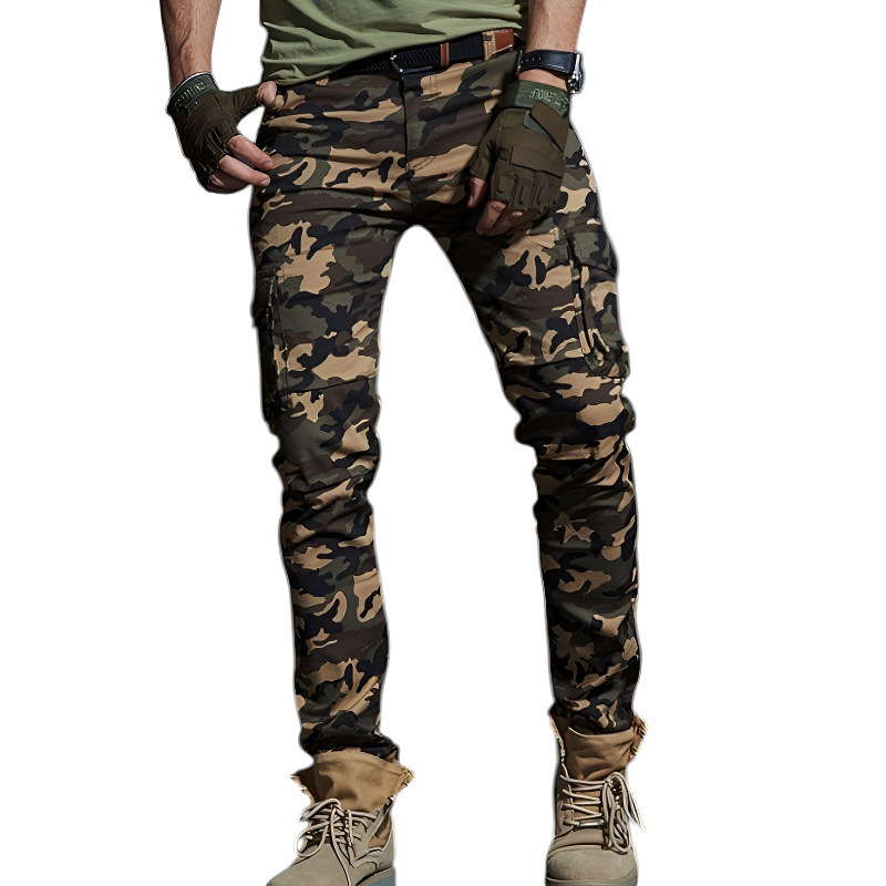 Camo cargo pants skinny