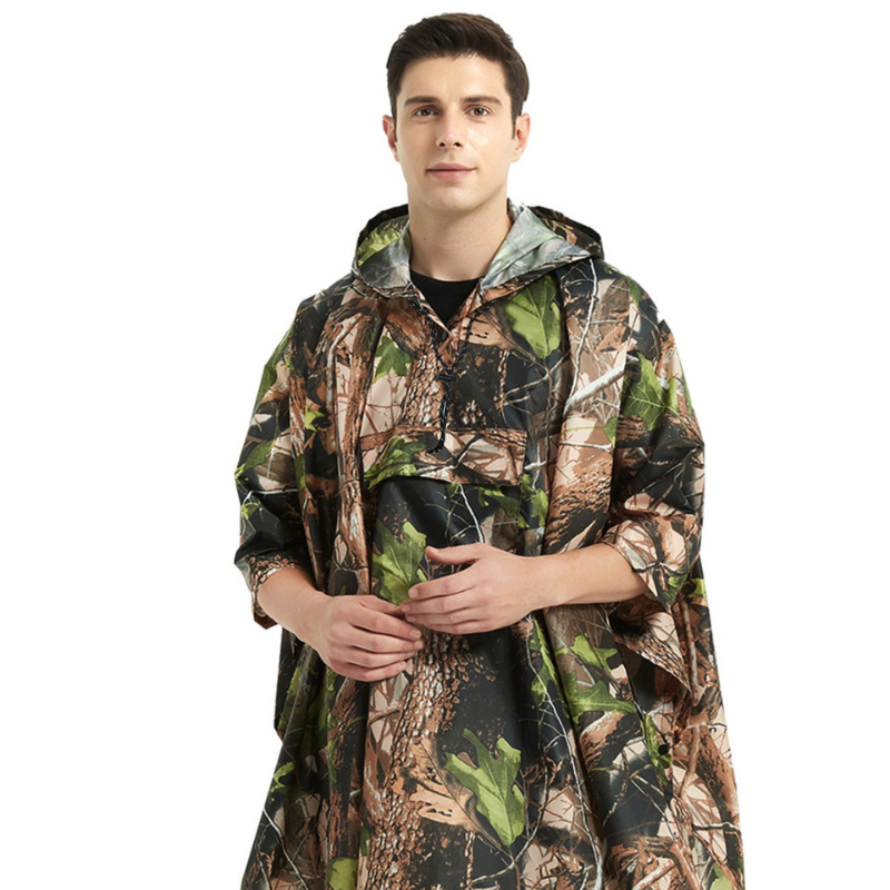 camo ponchos waterproof
