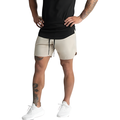 Camo running shorts mens