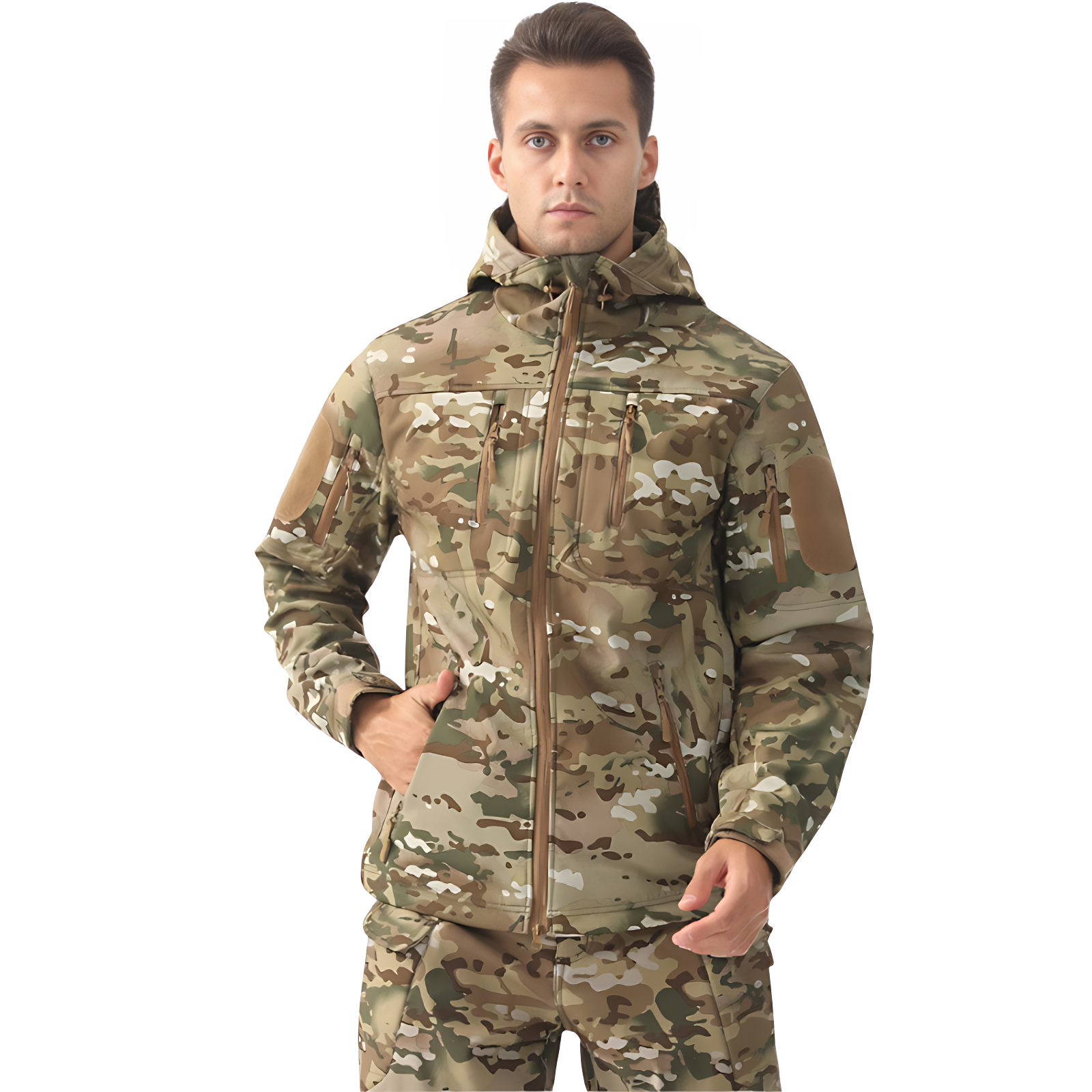 Camo sports jacket