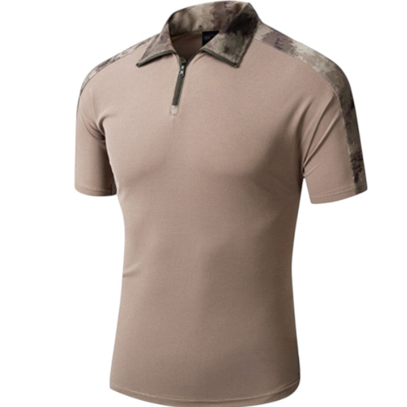 Camouflage army commando polo shirt