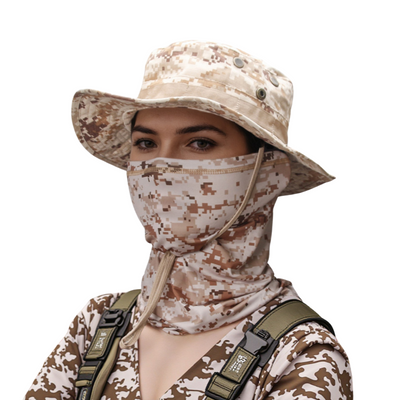 Camouflage boonie hat