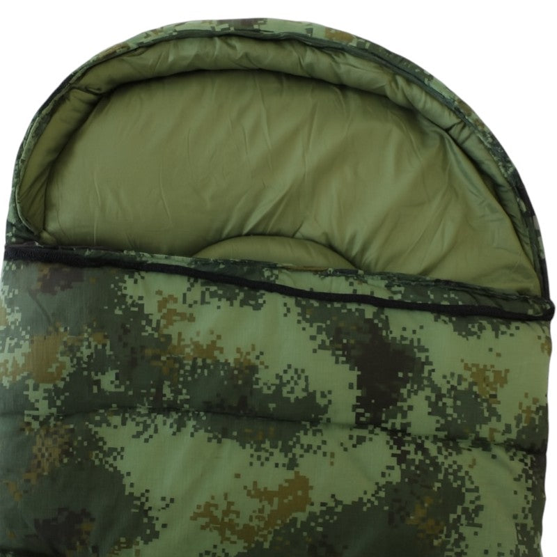 Camouflage military sleeping bag