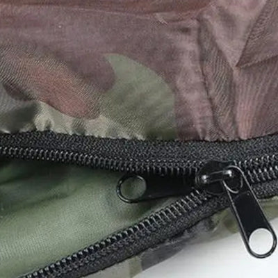 Camouflage sleeping bag