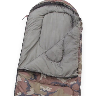 Camouflage sleeping bag