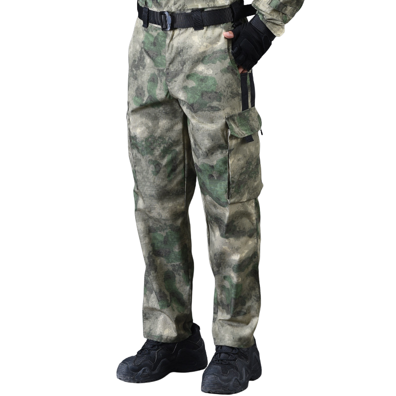 Camouflage work trousers