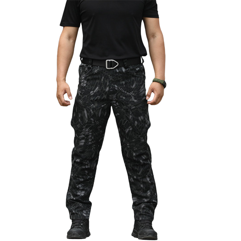 Camouflage work trousers