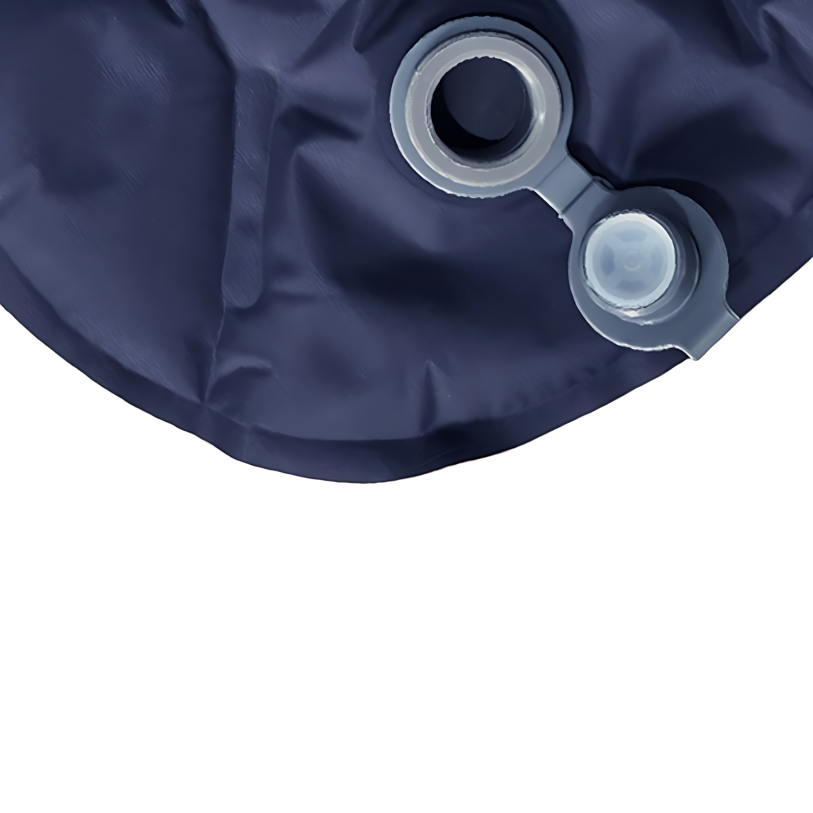 Camping air bed self inflating