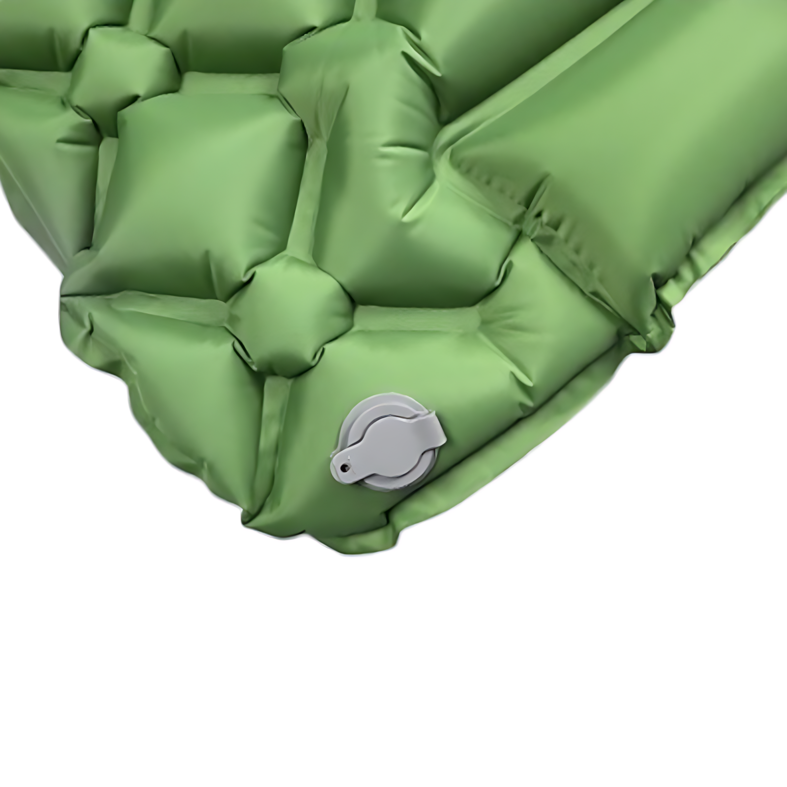 Camping air bed self inflating